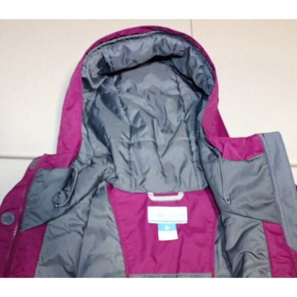 Womens Columbia Alpine Action Omni-heat Jacket Coat Large Pink Ski Snow 1725571 - Picture 12 of 14